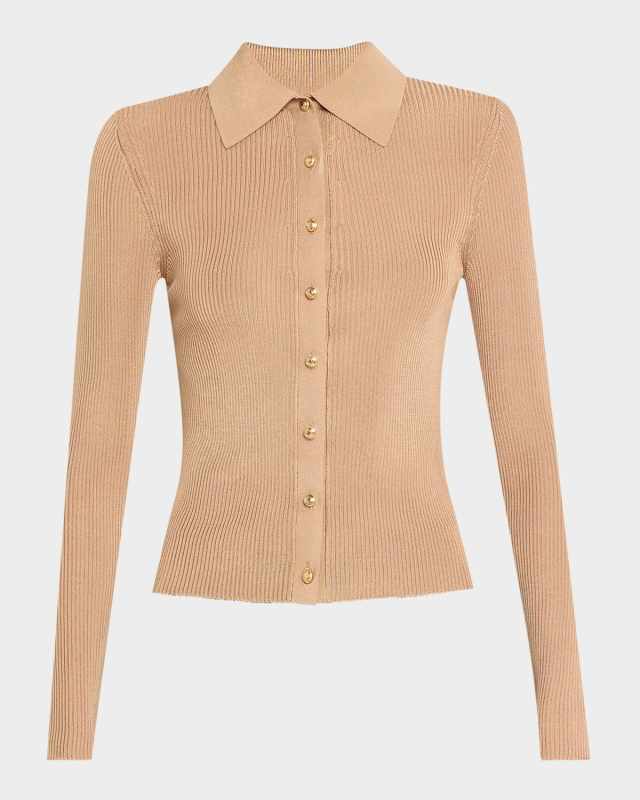 Nealie Ribbed Polo